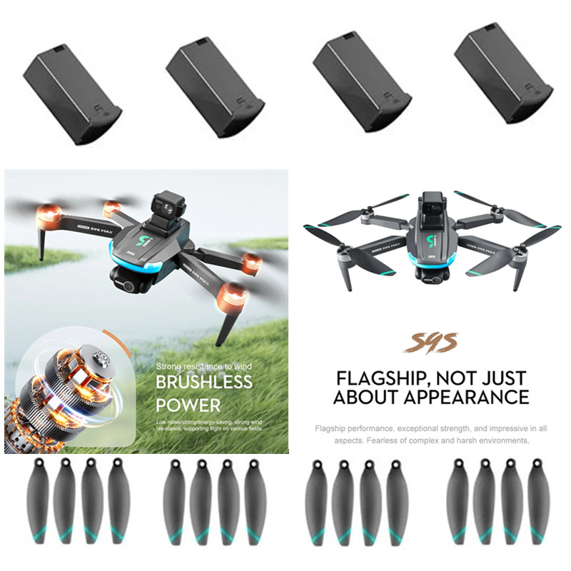 Drone Ls Rc - S9S MAX Brushless RC Drone Quadcopter