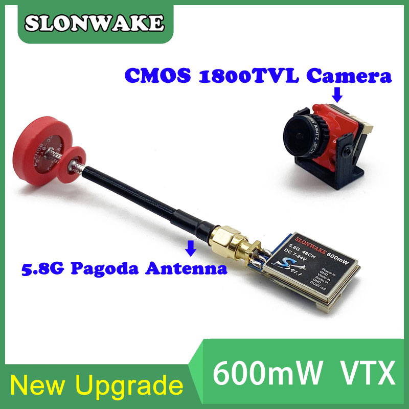 5.8G 48CH 600mW adjustable VTX - огляд і ціна - Remote Control (Rc) Drone