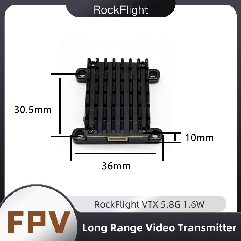 RockFlight TX663 VTX 5.8G 48CH - огляд і ціна - Remote Control (Rc) Drone