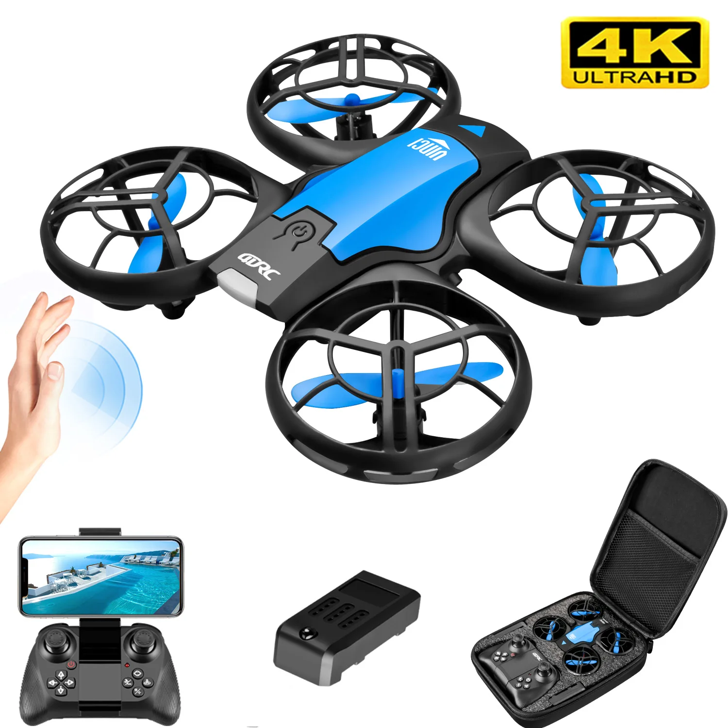 V8 New Mini Drone 4K Professio - огляд і ціна Drone Rc Cable