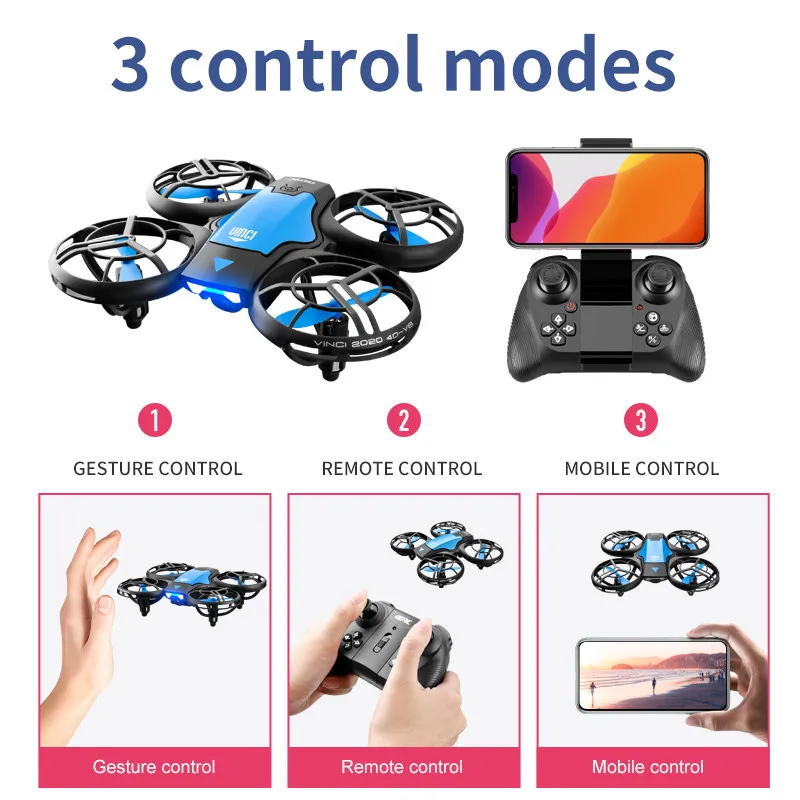 V8 New Mini Drone 4K Professio - огляд і ціна Drone Rc Cable