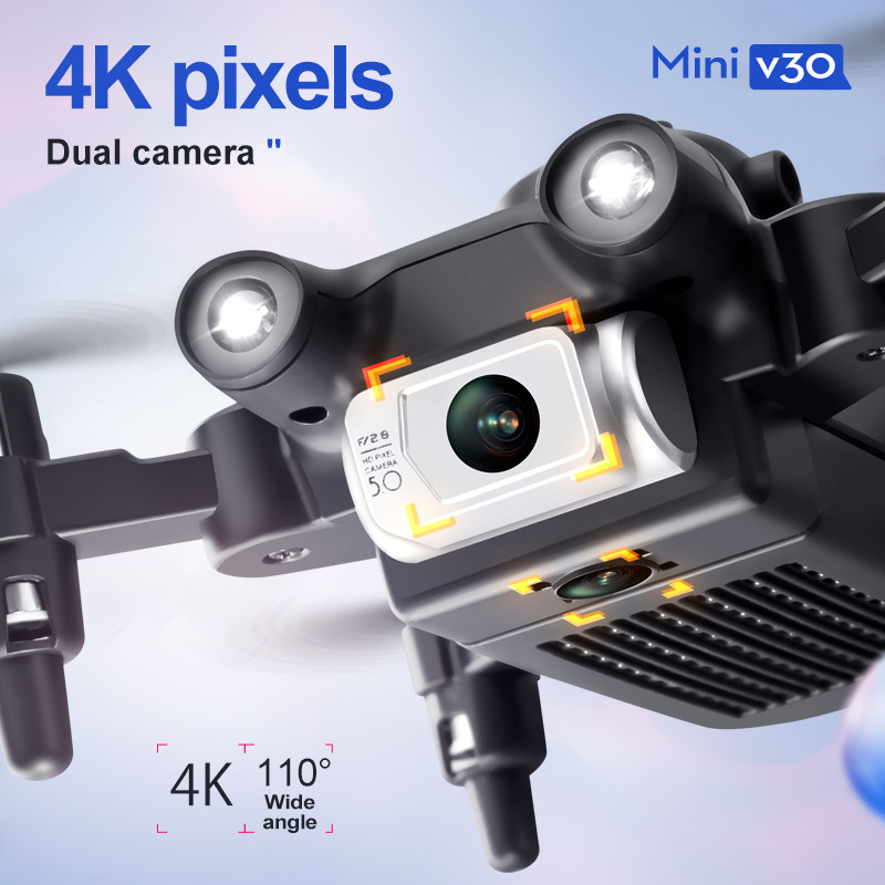 Mini V30 WiFi FPV Drone With 4 - огляд і ціна Drone Rc Cable