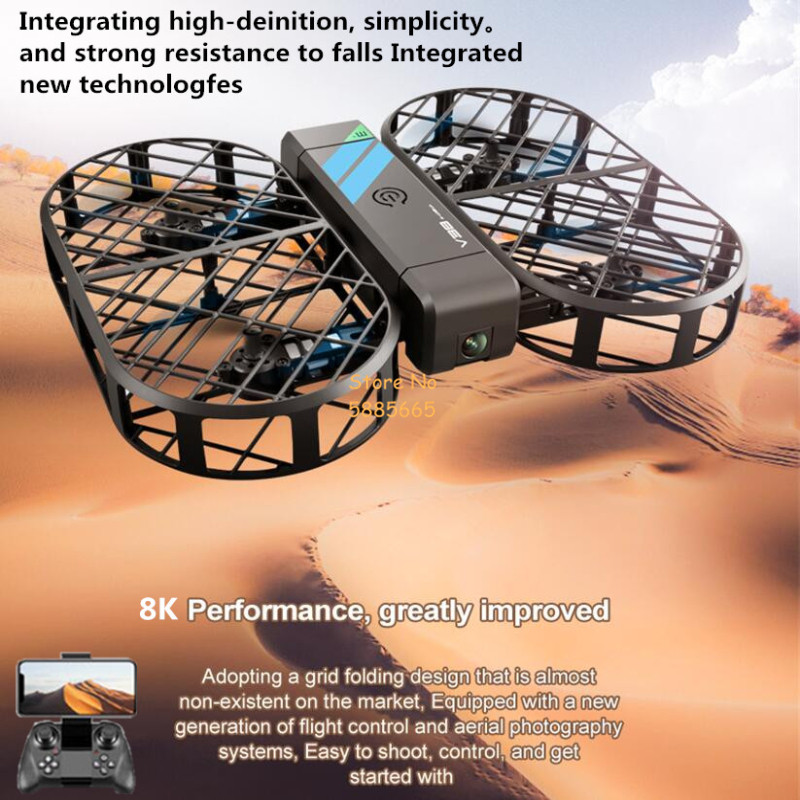 8K HD Camera 360° Protection O - огляд і ціна Drone Rc Cable