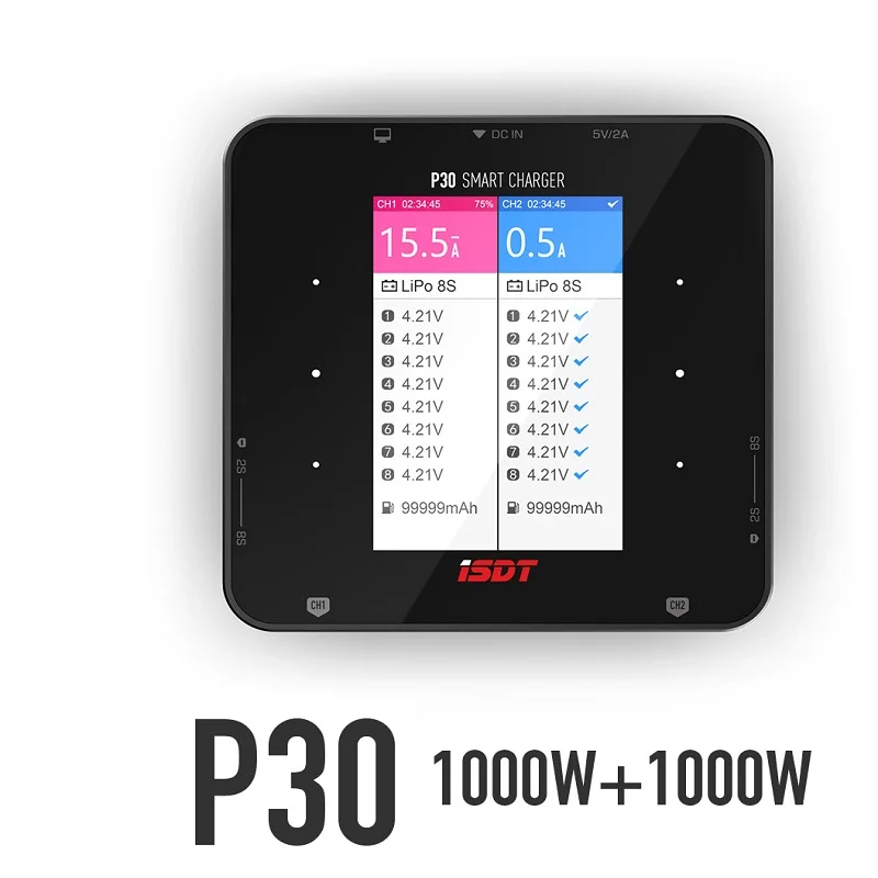 ISDT P30 Dual Balance Charger  - огляд і ціна Drone Rc Signal