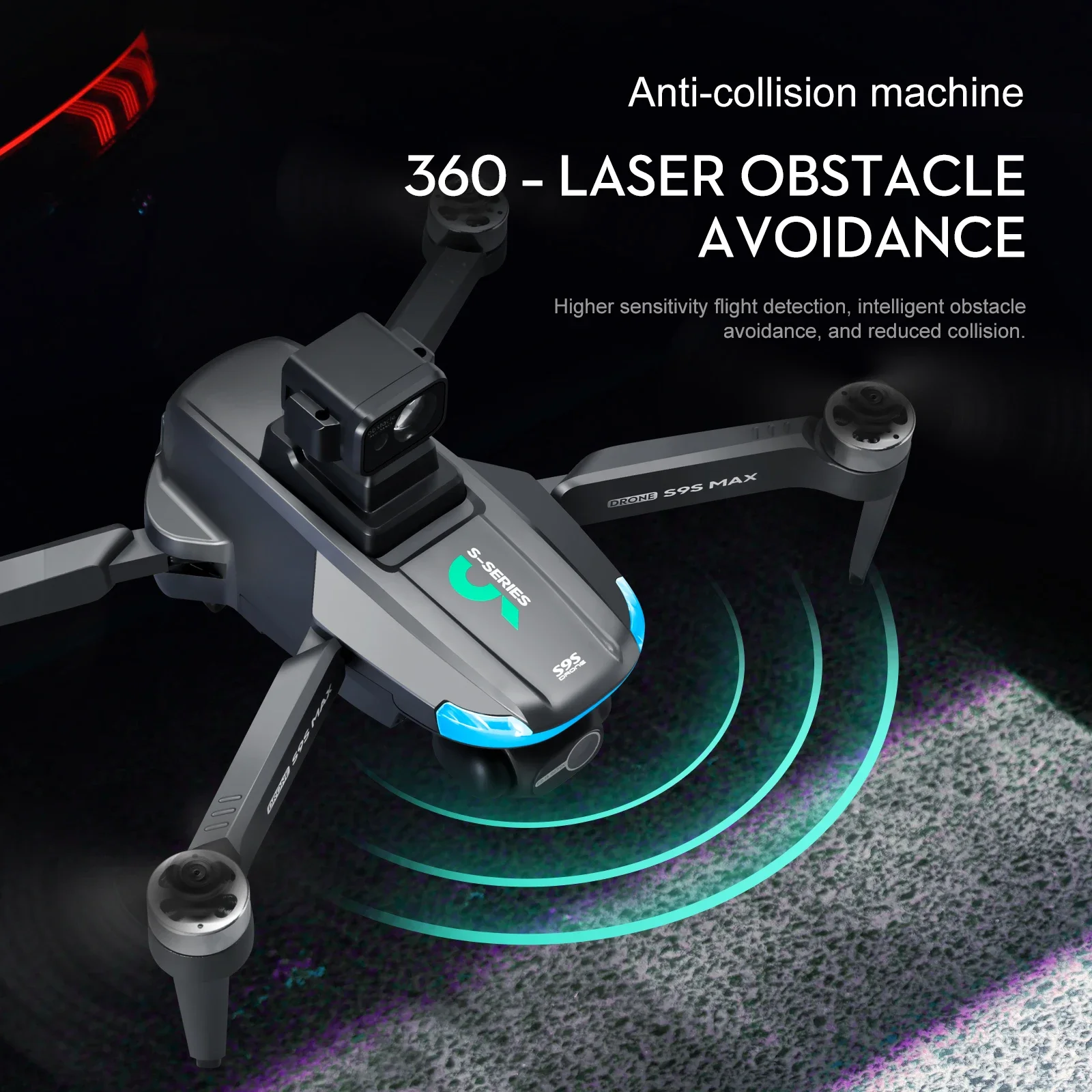 NEW S9S MAX MINI Drone 4K 2-Ax - огляд і ціна Drone Rc Cable