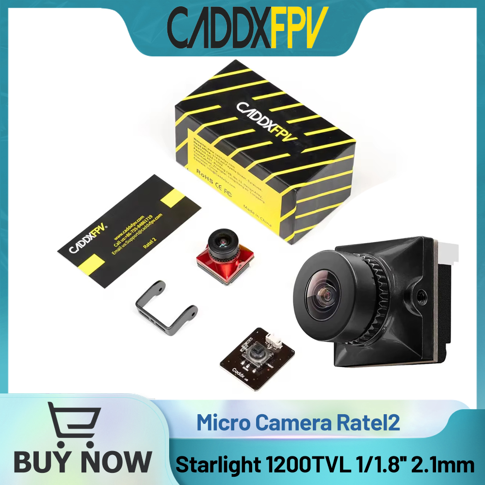 CADDX Micro FPV Camera Ratel 2 - огляд і ціна Drone Rc Camera