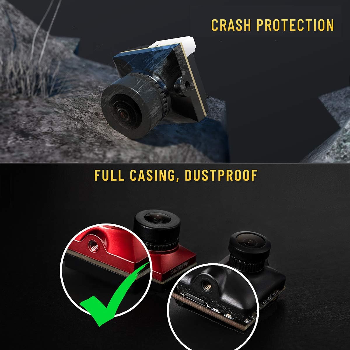 CADDX Micro FPV Camera Ratel 2 - огляд і ціна Drone Rc Camera