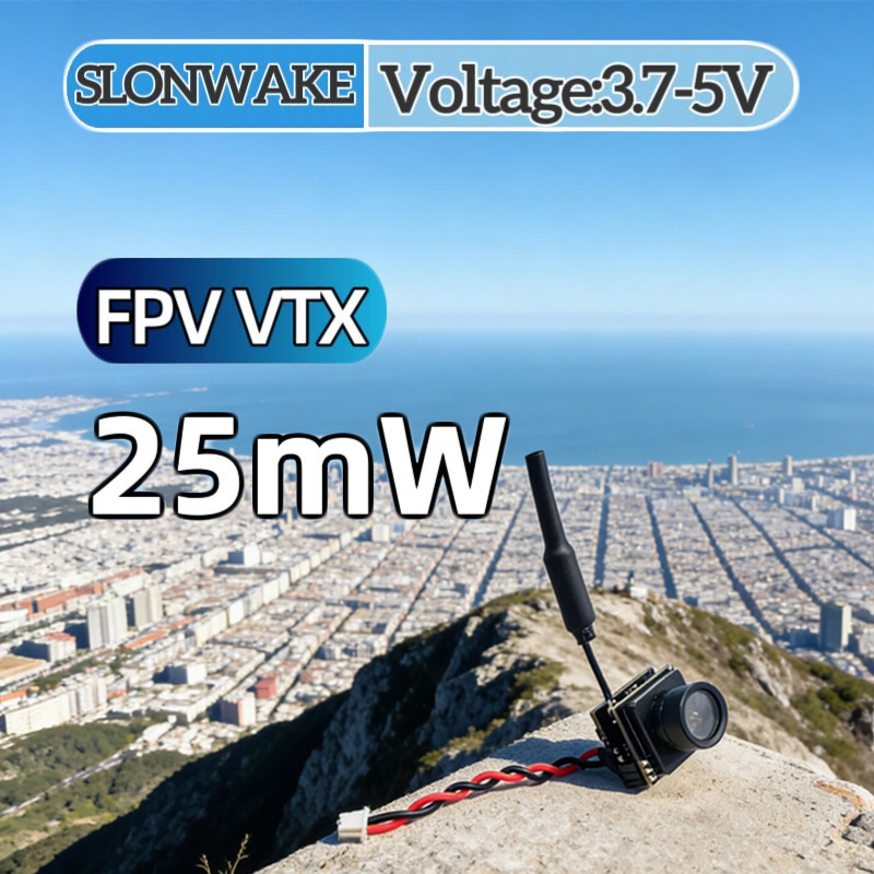 SLONWAKE FPV 25mW power simula - огляд і ціна - Remote Control (Rc) Drone