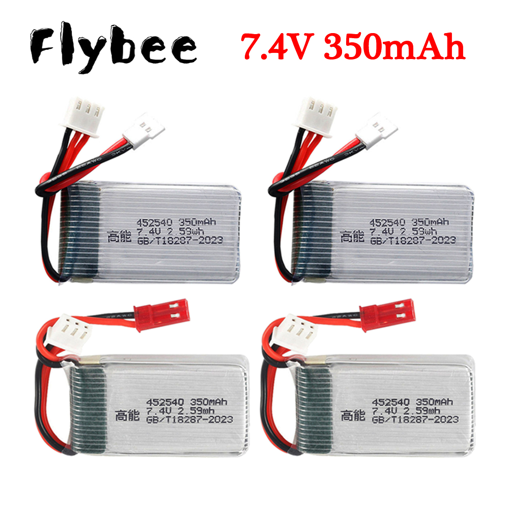 2S 7.4V 350mAh Lipo Battery fo - огляд і ціна Drone Mjx Rc