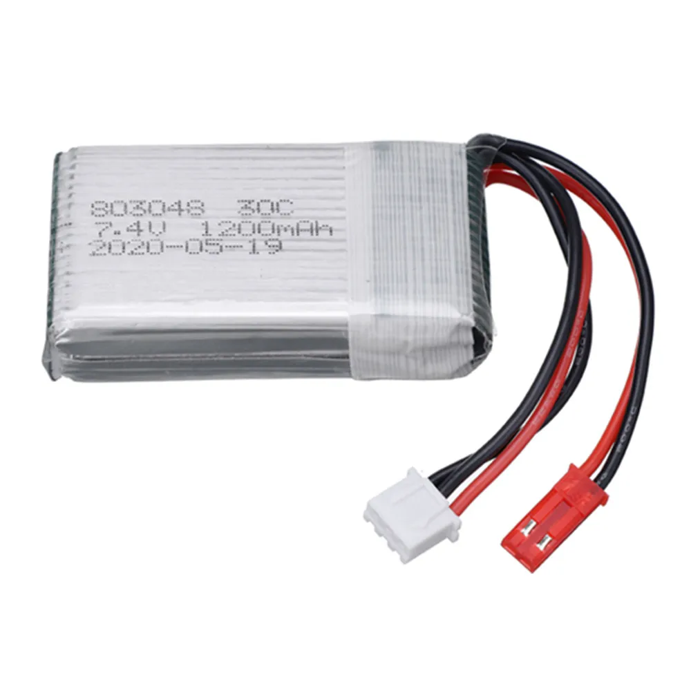 7.4V 2S 1200mAh 803048 Lipo Ba - огляд і ціна Drone Mjx Rc