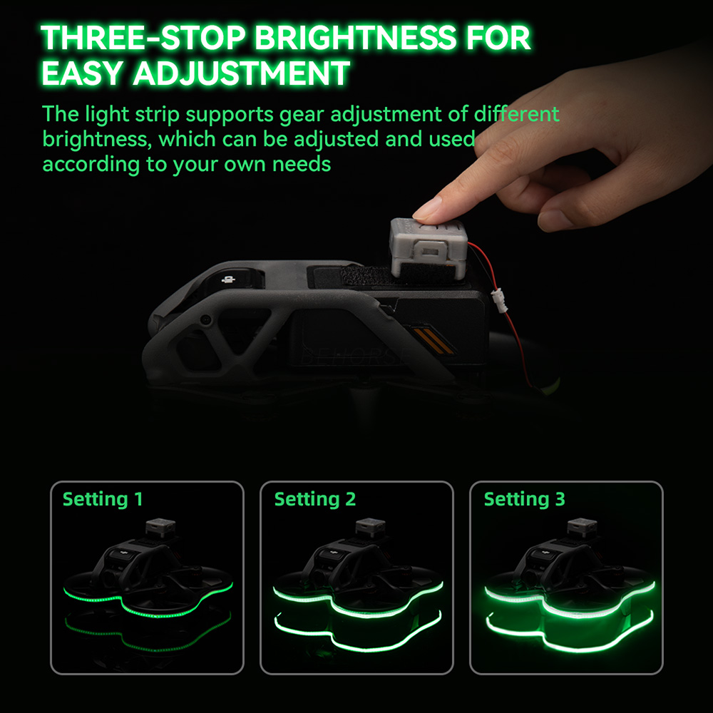 RC LED Light Strips for DJI Av - огляд і ціна Drone Lidi Rc