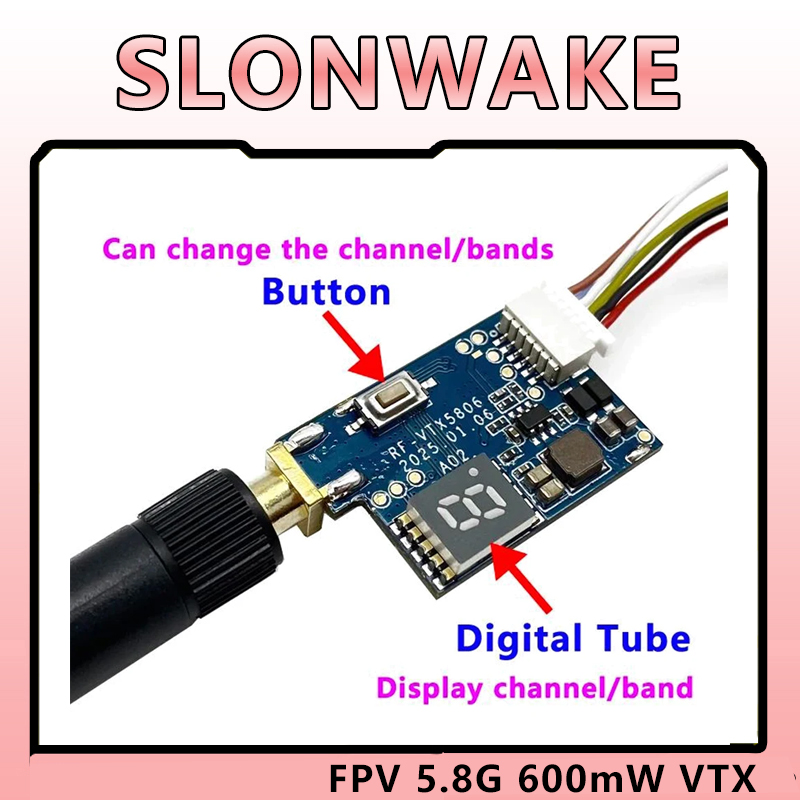 SLONWAKE 5.8G TS5823 PRO Mini  - огляд і ціна Drone Rc Camera