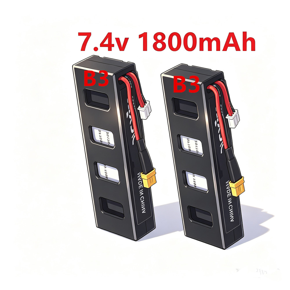 7.4V 1800mAH 25C LiPo Battery  - огляд і ціна Drone Mjx Rc