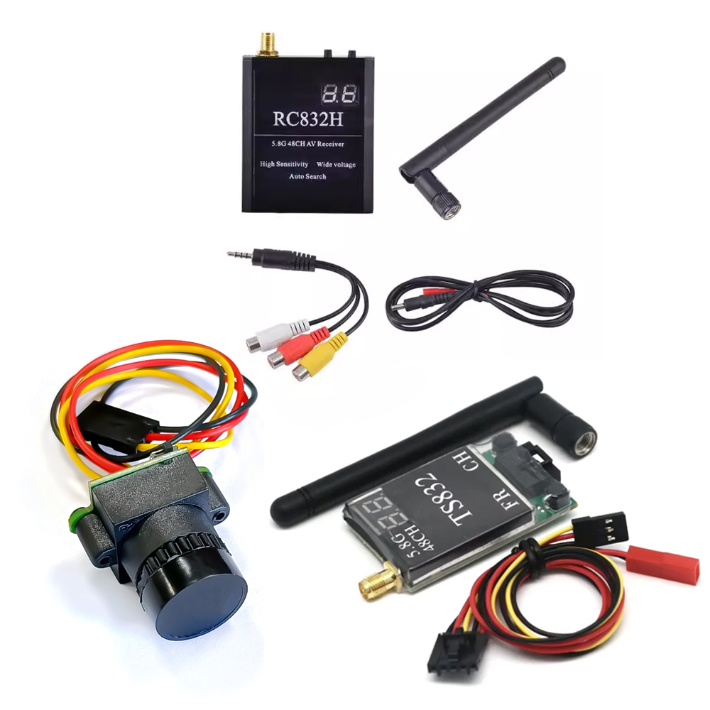 TS832 Receiver +RC832 +1000TVL - огляд і ціна Drone Rc Camera