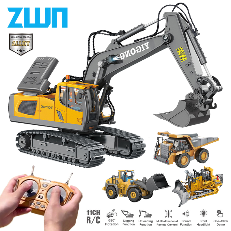 ZWN 2.4G Remote Control Excava - огляд і ціна Drone Or Rc Car