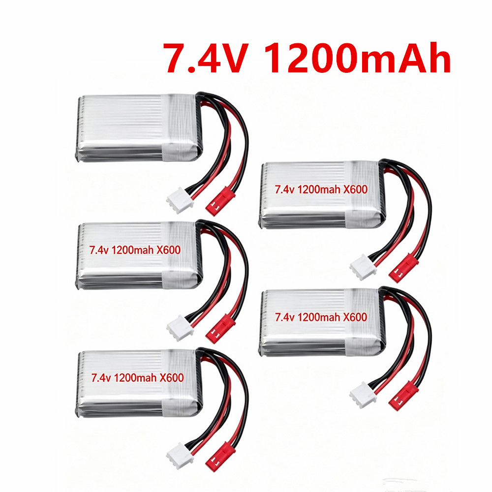 803048 Lipo Battery 7.4V 1200m - огляд і ціна Drone Mjx Rc