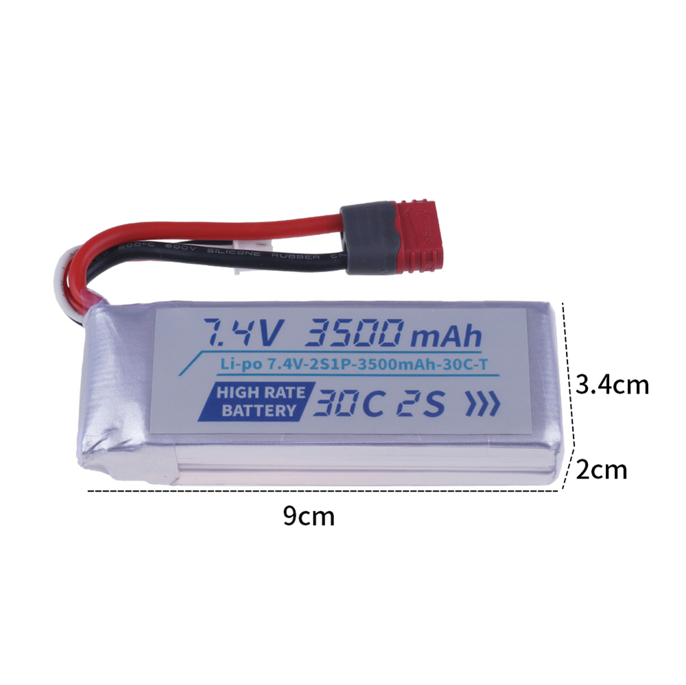 3500MAH 30C 7.4V 11.1V Lipo Ba - огляд і ціна Drone Mjx Rc
