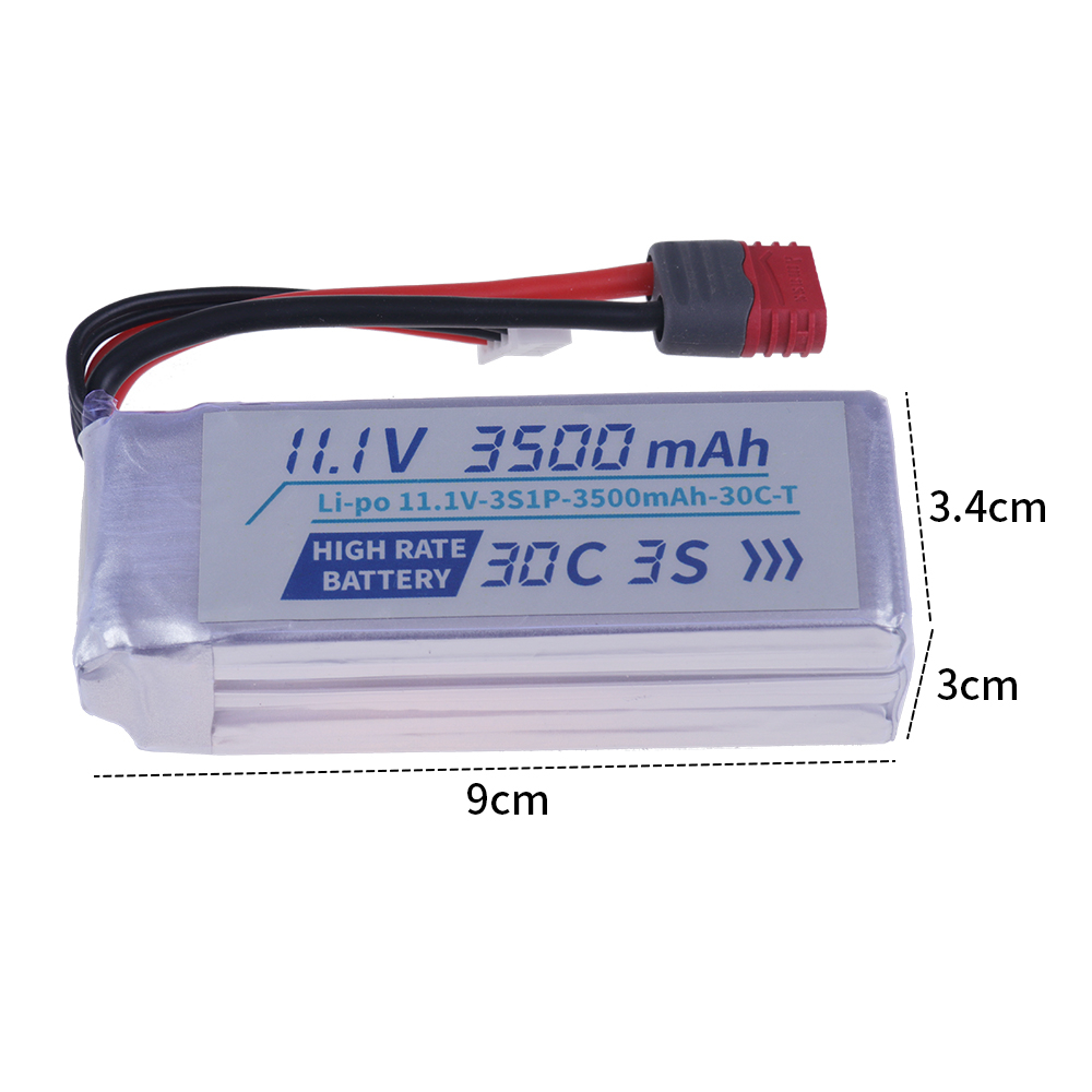 3500MAH 30C 7.4V 11.1V Lipo Ba - огляд і ціна Drone Mjx Rc