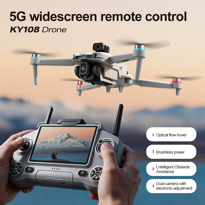 2026 New KY108 Drone With 8K C - огляд і ціна Drone Rc Signal