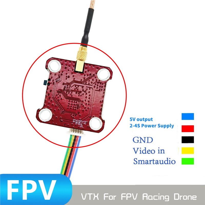 B27B MINI008 VTX 64CH 5.8G Ana - огляд і ціна Drone Rc Signal